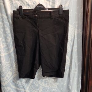 Ricki's Black Women's Bermuda Shorts